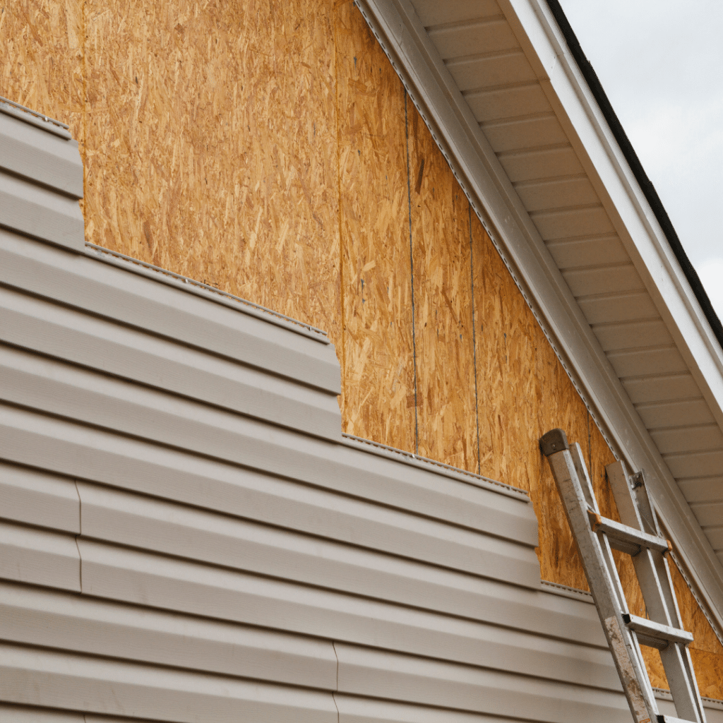 vinyl siding installation